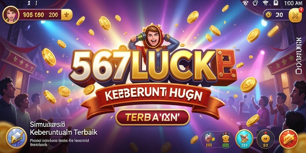 Gameplay seru 567LUCK dalam simulasi kehidupan virtual.