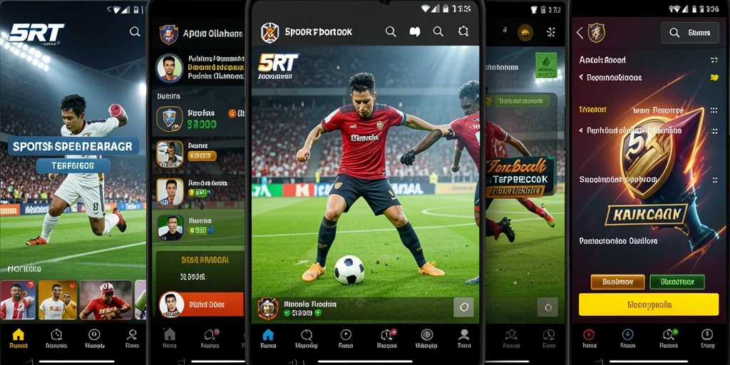 Tampilan gameplay menarik pada aplikasi Sportsbook 5RT.