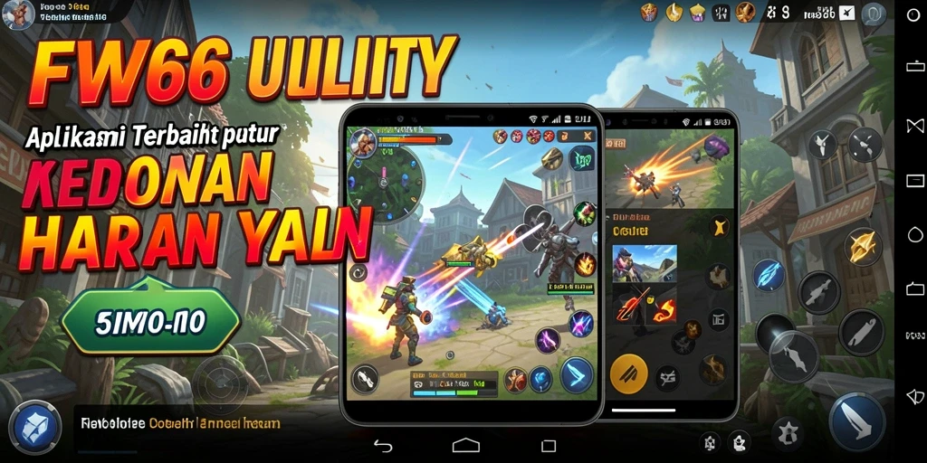 Tampilan antarmuka aplikasi Utility FW66 yang sederhana dan efektif.