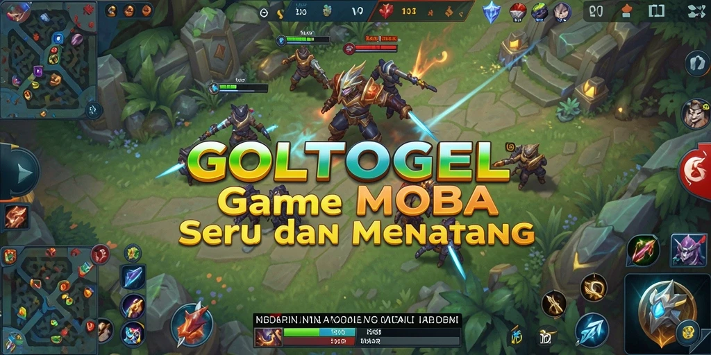 Tampilan gameplay <strong>GOLTOGEL</strong> menunjukkan aksi pertempuran tim yang mendebarkan.
