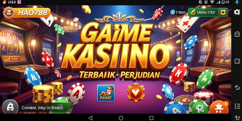 Tampilan permainan Kasino yang menarik di HAO788.