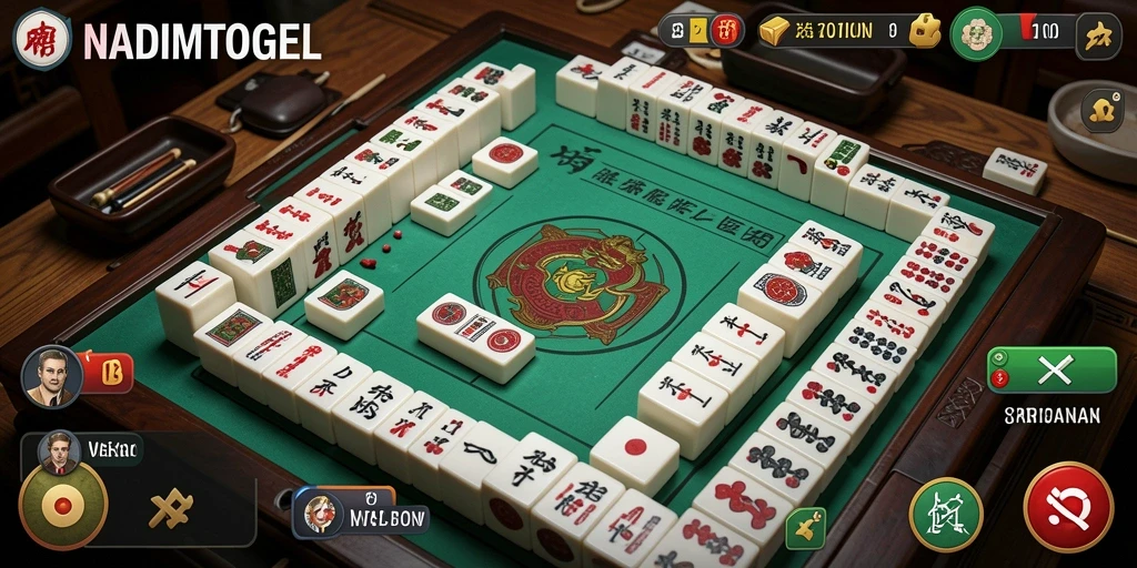 Tampilan permainan Mahjong NADIMTOGEL yang memukau dan menantang.