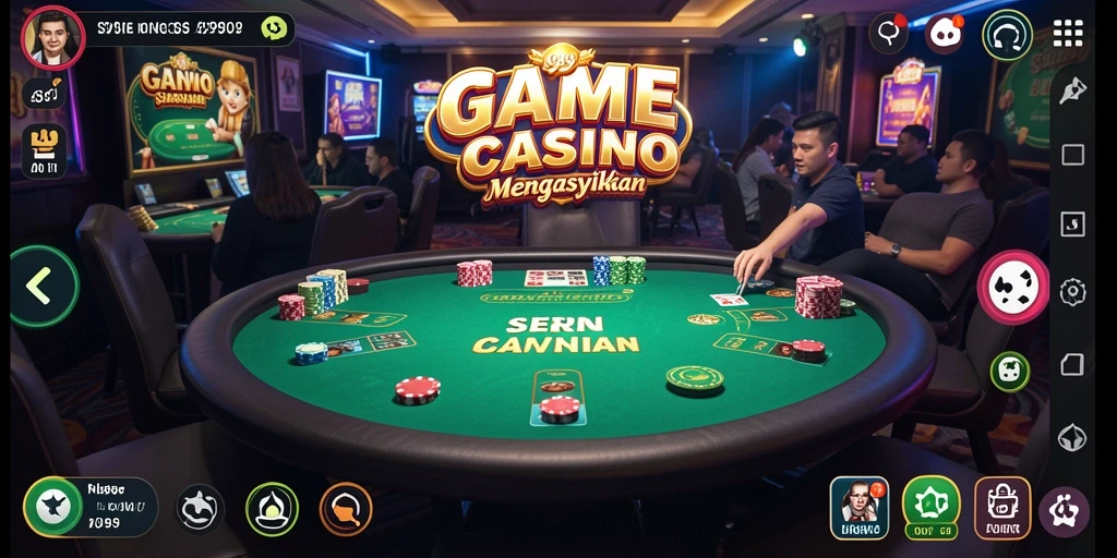 Gameplay langsung kasino dengan dealer profesional di S9S9.