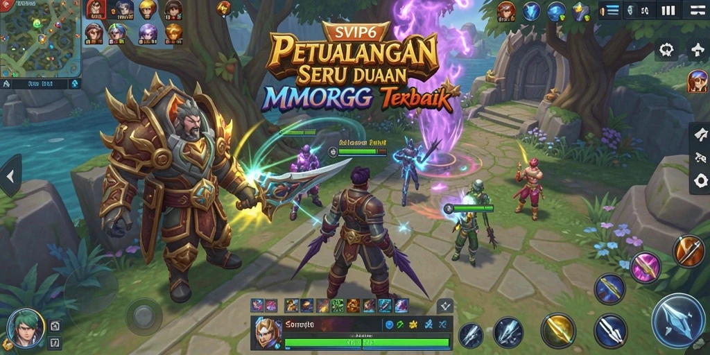Screenshot gameplay SVIP6 menampilkan aksi seru dalam petualangan MMORPG.